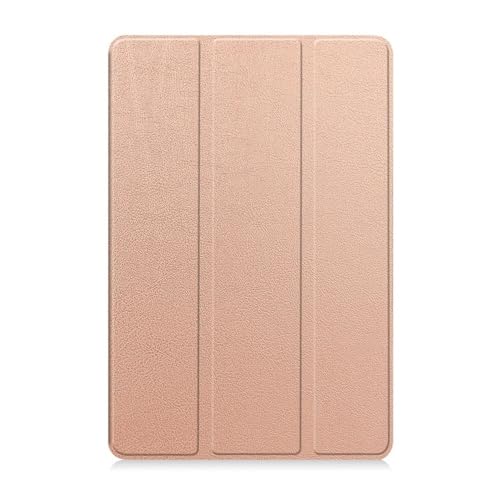 Housse Redmi Pad Pro 12.1 silicone et cuir avec support pliable or rose