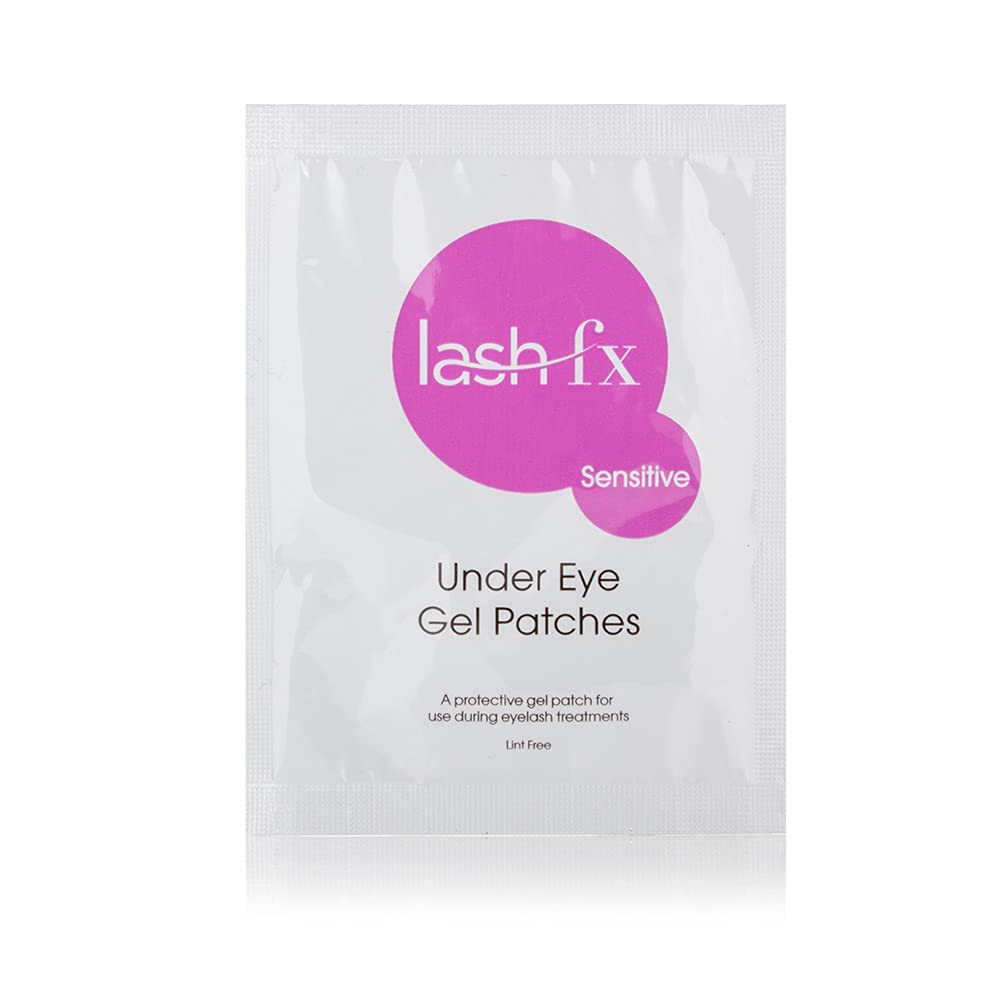 Lash FXSensitive Under Eye Gel Patches to Cover and Protect Lower Lashes During Treatments - 12 Pairs