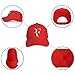 ROGER FEDERER hat Adult Unisex Cool Adjustable Sandwich Baseball caps Hats for Mens&Women's Red