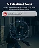 SwitchBot Doorbell Camera Wireless, 2K Video Doorbell with 4.3 Inch Screen, Head-to-Toe View, 2-Way Audio, Motion Detection, Wireless Intercom System, Compatible with Alexa - Image 7