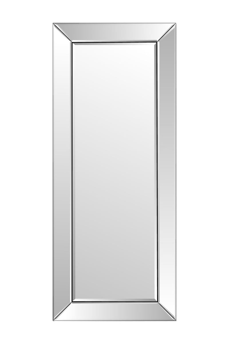 MirrorOutlet Milton Manor Single Edge Venetian Dress Wall Mirror 3Ft10 X 1Ft6 117cm X 46cm, Frameless