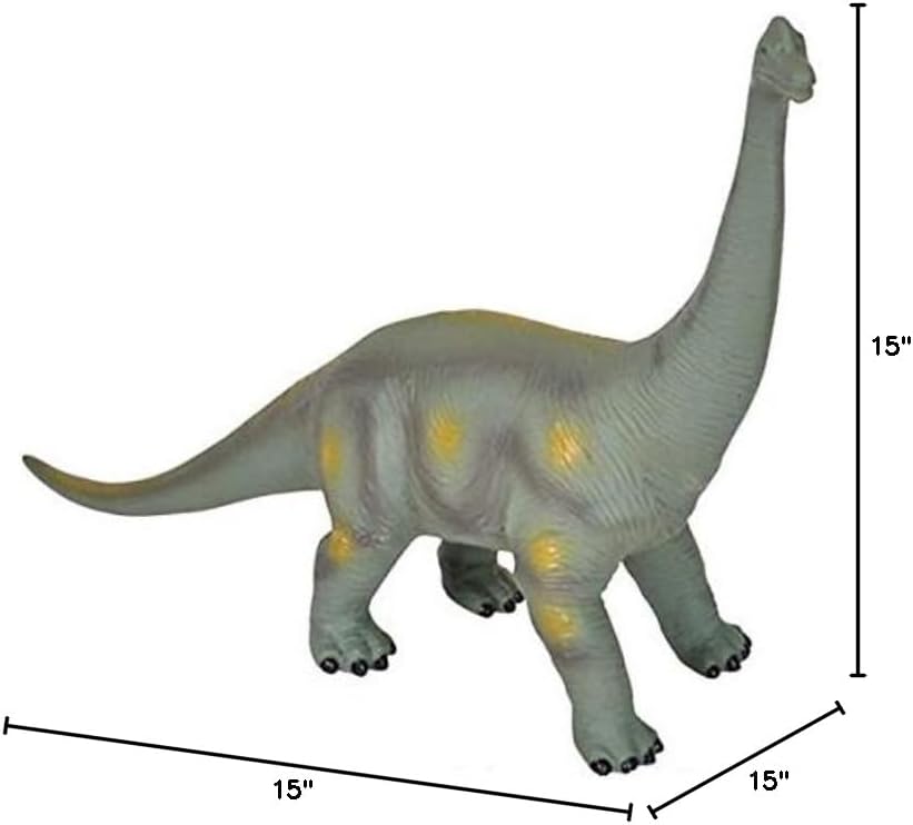 Rhode Island Novelty Large Soft Touch Brachiosaurus. 15 Inch