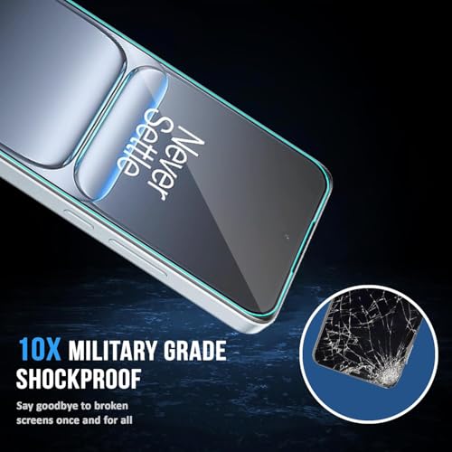 Image of Tempered Glass Screen Protector Compatible for OnePlus Nord CE6 Lite 5G / OnePlus Nord CE 6 Lite with Edge-to-Edge Coverage and Easy Installation Kit
