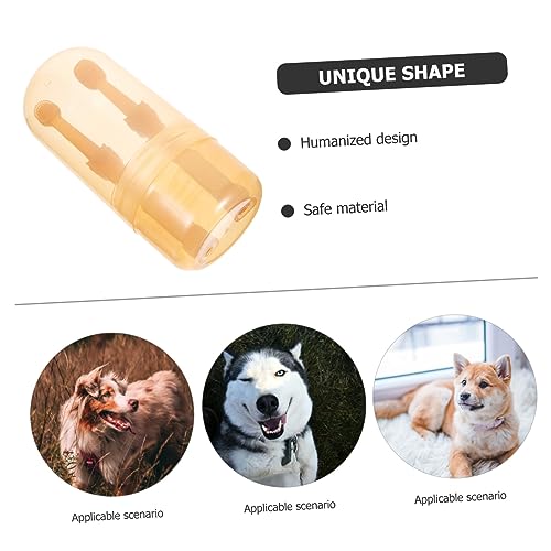 FRCOLOR 1 Conjunto De Escova De Dentes Para Animais De Estimação Escova De Dentes Para Cachorro Esco