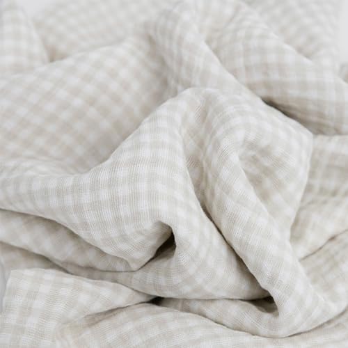 Image of Little Unicorn Muslin Swaddle Blanket for Newborns & Infants | Soft & Breathable Fabric | Set of 3 Baby Blankets for Swaddling, Nursing, Shower Gifts (Farmyard)
