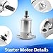 EvTok Starter Motor with Relay Fit for Suzuki Quadrunner 250 KingQuad 250/300 & Arctic Cat 250/300, Replace 3545-003 3545-017 31100-19B00