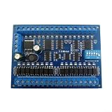 Modulo interruttore di controllo remoto RS485 da 16 ingressi e 16 uscite per Modbus RTU, PCB DC 6,5-30 V con scatola guida DIN, 300 mA per canale ad alta capacità di carico, supporta fino a 64