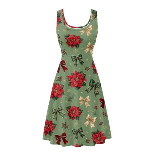 Image of TOADDITDO Womens Summer Sleeveless Tank Dress with 2 Side Pockets XS-4XL Plus Size