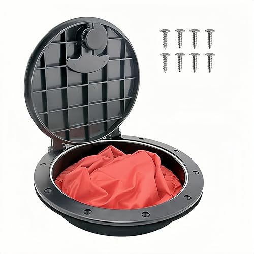 HAIWEN 6" ABS Hatch Cover with Waterproof Bag for Kayak