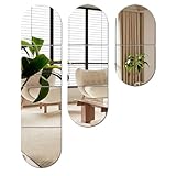 HD-Acryl-Spiegel-Aufkleber für Wände, sicherer Spiegel, selbstklebend, Wandmontage, Make-up, großes Ganzkörpertraining, Fitnessstudio, Flur, Kinderzimmer, Dekor-Fliesen (4)