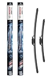 Bosch eA116S - Scheibenwischer Aerotwin - Länge: 600/400 mm - Set für Frontscheibe, versand im Produktkarton: Weniger Müll, einfaches Auspacken
