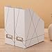 Produktbild 2ST Papery Datei-Box Schreibtisch-Organisator Büropapier Organizer Fach A4 Box DIY Magazinhalter Schreibtisch Papierständer Datei-Tray (Farbe : Grün)