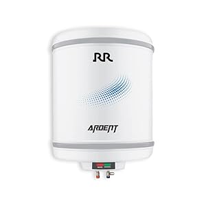 RR Ardent 15L, 3- Star Storage Water Heater With Anti Vacuum System & Glasswool Insulation (White)