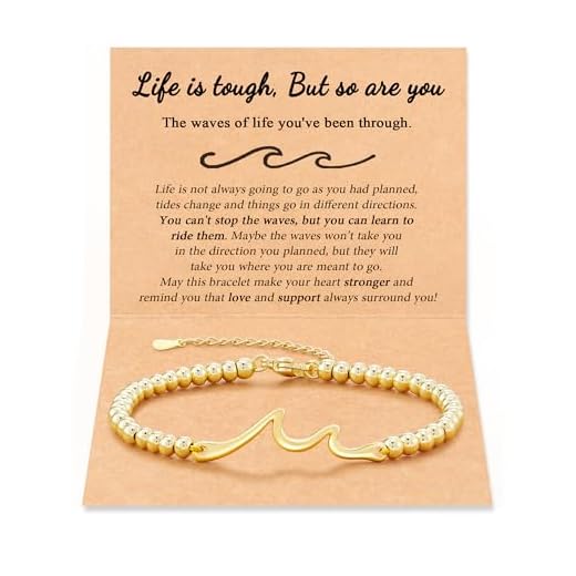 Tarsus Inspirational Gifts for Women, Inspirational Bracelets Thinking of You Gifts Get Well Encouragement Feel Better Cheer Up Sympathy Motivational Miscarriage Grief Friend Friendship
