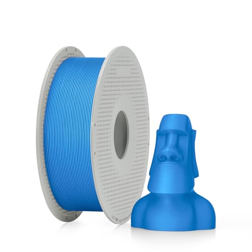 Bambu Lab PLA Matte 3D Printer Filament 1.75mm RFID 1kg with Spool, Marine Blue