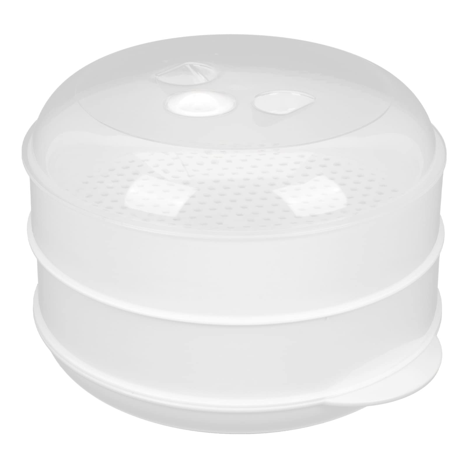 CALLARON Microwave Heating Kitchen Steamed Container Pot and Basket for Cooking Bread Rice Vegetables