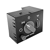 Headlight Switch Dimmer Switch Gray Knob | Replacement for 1999-2002 Chevy Avalanche, Silverado, Suburban, Tahoe & GMC Sierra, Yukon | Replaces# 15755595, D1534G, DS-968