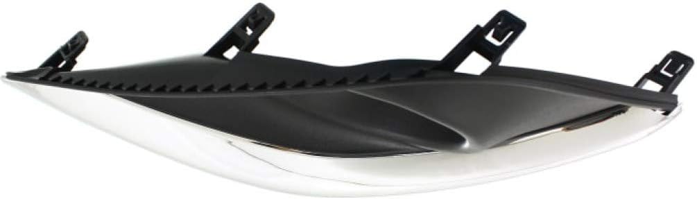 For Nissan Versa Fog Light Cover 2015 16 17 2018 Driver Side | Chrome | Sedan | DOT/SAE Compliance | NI1038134 | 622576W80A