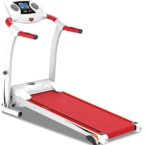 Image of Home Folding Treadmill with Incline, Electric Treadmill Machine with Heart Rate Monitor 3 Level Manual Incline Speakers Auto Lube Pulse Exercise Machines