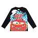 Disney Cars Lightning McQueen Boys 3 Pack Long Sleeve Shirt for Toddler to Big Kids