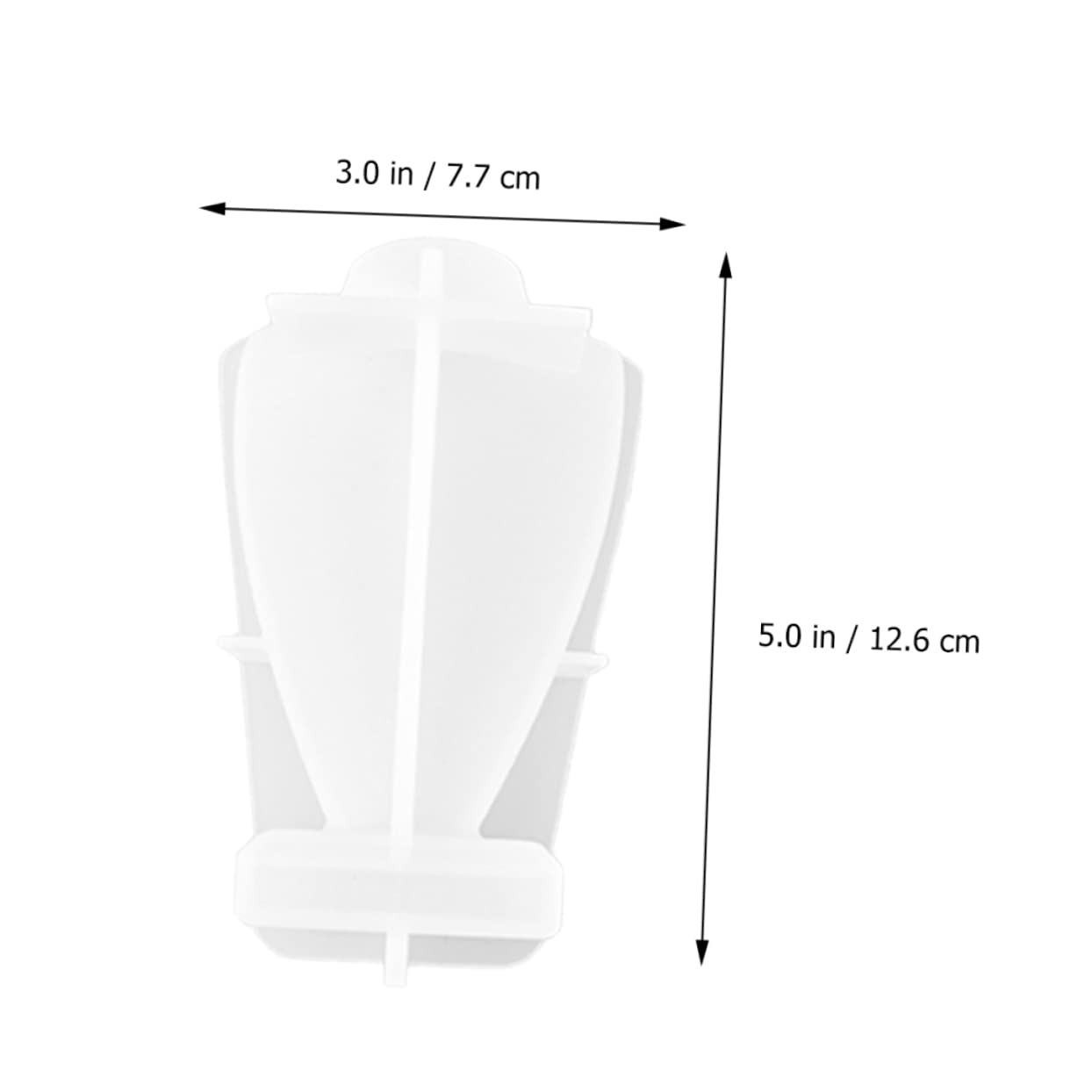 Angoily 3 Pezzi per Gioielli Silicone Stampo per Pendenti e Collane Fai da Te Mold Epossidico Riutilizzabile per Creazioni Artigianali Facile da Usare e