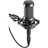 Audio-Technica AT2035 Cardioid Condenser Microphone for Content Creators, Streamers, Podcasters and Musicians Bundled with XLR Cable + Pop Filter + Desktop Mic Stand (4 Items) #2