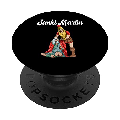 Saint Martin St Martin PopSockets Swappable PopGrip, Black