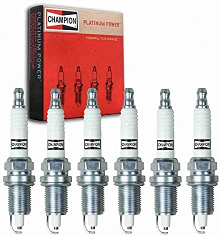 SYKRSS 6-Pack Iridium Spark Plugs 93175 - Compatible With Jeep, Honda, Dodge, Chrysler, Kia 3.0L 3.5L 3.6L V6 Engines (LKR7DIX11S)