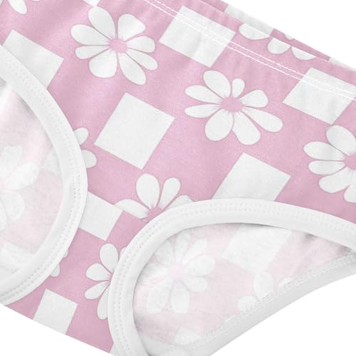 GuoChe Hipster Panties Soft Triangle Panties Breathable Underwear for Toddler Girls in Sizes 2T-8Y4