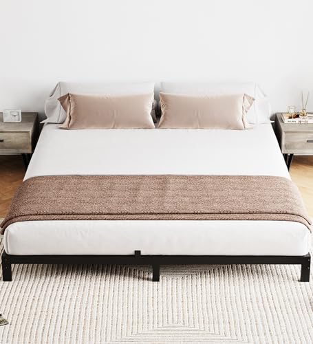 IDEALHOUSE 6 Inch Full Bed Frame