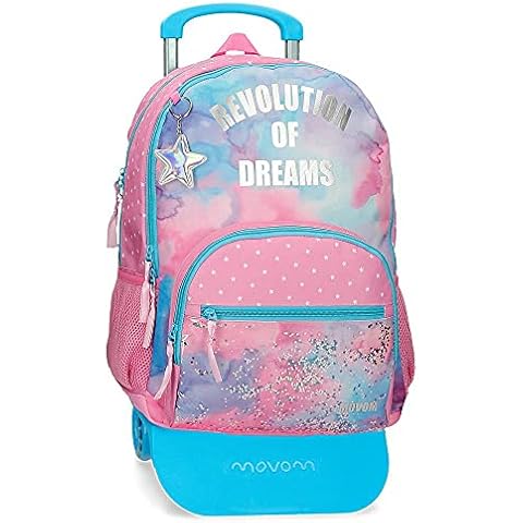 MOVOM Revolution Dreams Mochila con Carro Multicolor Cover
