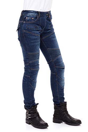 Skylinewears Women Motorcycle Riding Pant Reinforce Biker Jeans With Aramid Protection Lining #TOP13