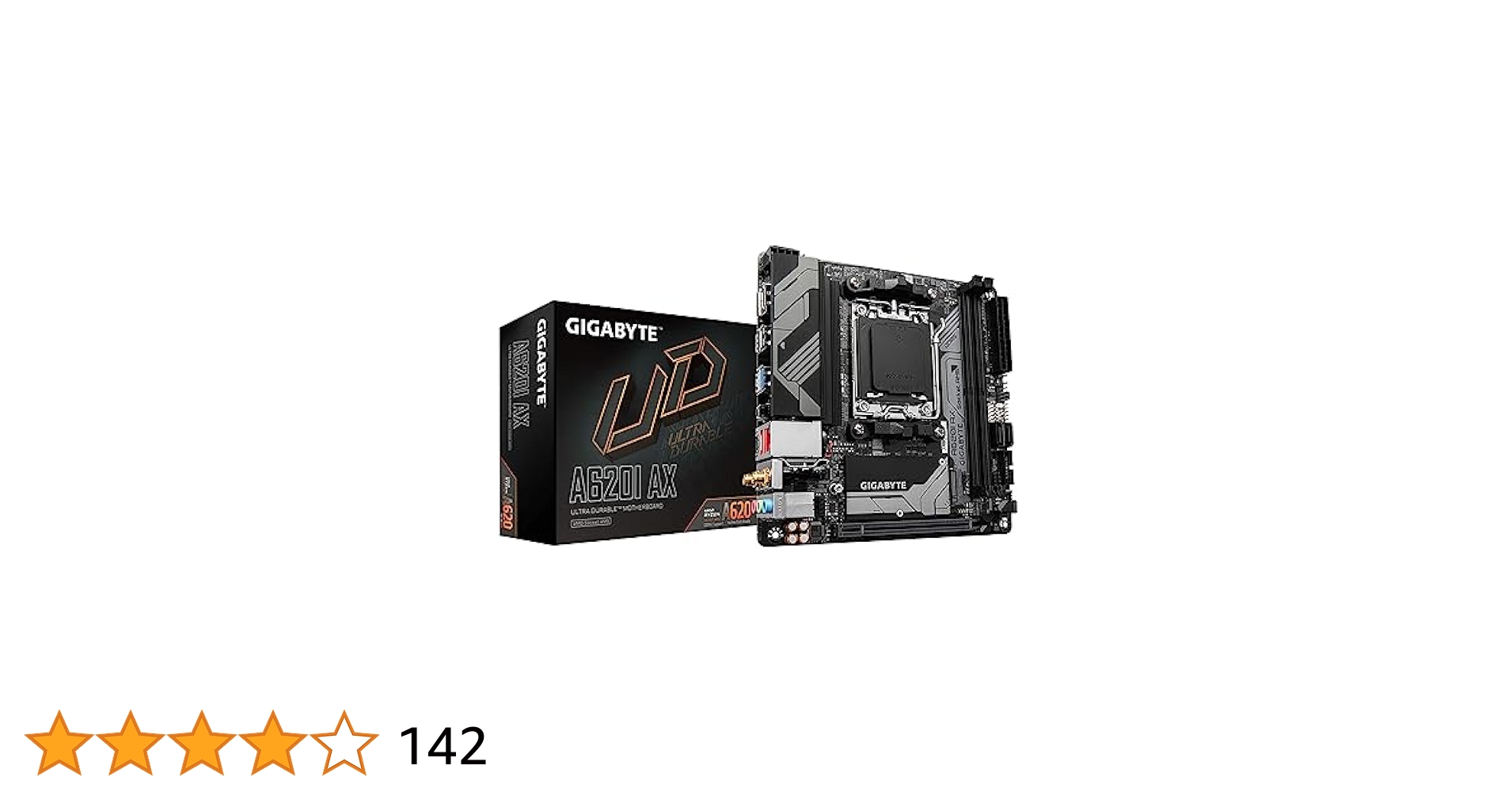 Amazon | GIGABYTE A620I AX マザーボード Mini-ITX [AMD A620