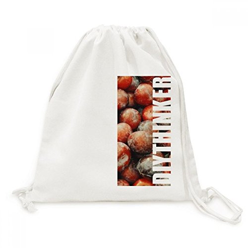 Sac à dos prune fruit voyage en toile souple imprimée