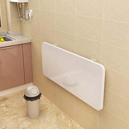 Table flottante murale compacte rabattable pour ordinateur