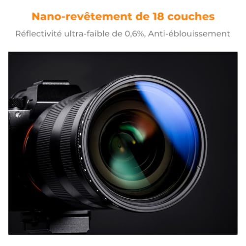 Filtre ND Variable 67mm K&F CONCEPT : Évitez la surexposition en pose longue - 7