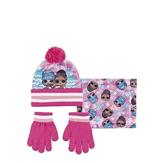 Lol 222479 Conjunto 3 Piezas Snood