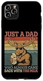 Just a Dad Moose Retro Funny Father’s Day