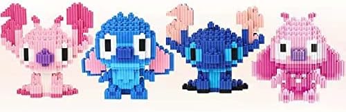 HYJYXQ Diamond Building Blocks, Cute Cartoon Building Blocks, Mini Bricks 3D Model Block Learning Toy Kids Gifts (ALL)