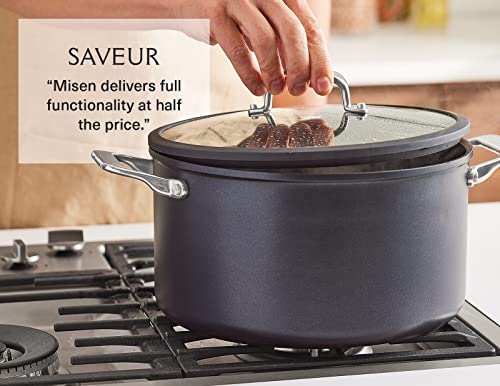 Misen 8 Qt Nonstick Stockpot With Lid - Stew & Soup Pot With Handles - Large Cooking Pot #TOP2
