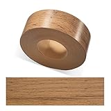 ben+camilla.com Kantenumleimer zum Aufbügeln | Eiche Rustikal 45 mm x 5 m Rolle (glatt matt) | Premium Qualität für professionelle Ergebnisse | Kantenschutz
