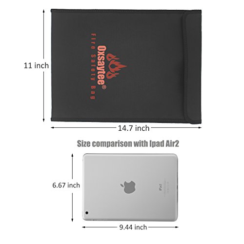 Sacchetto del documento a prova di fuoco, grande