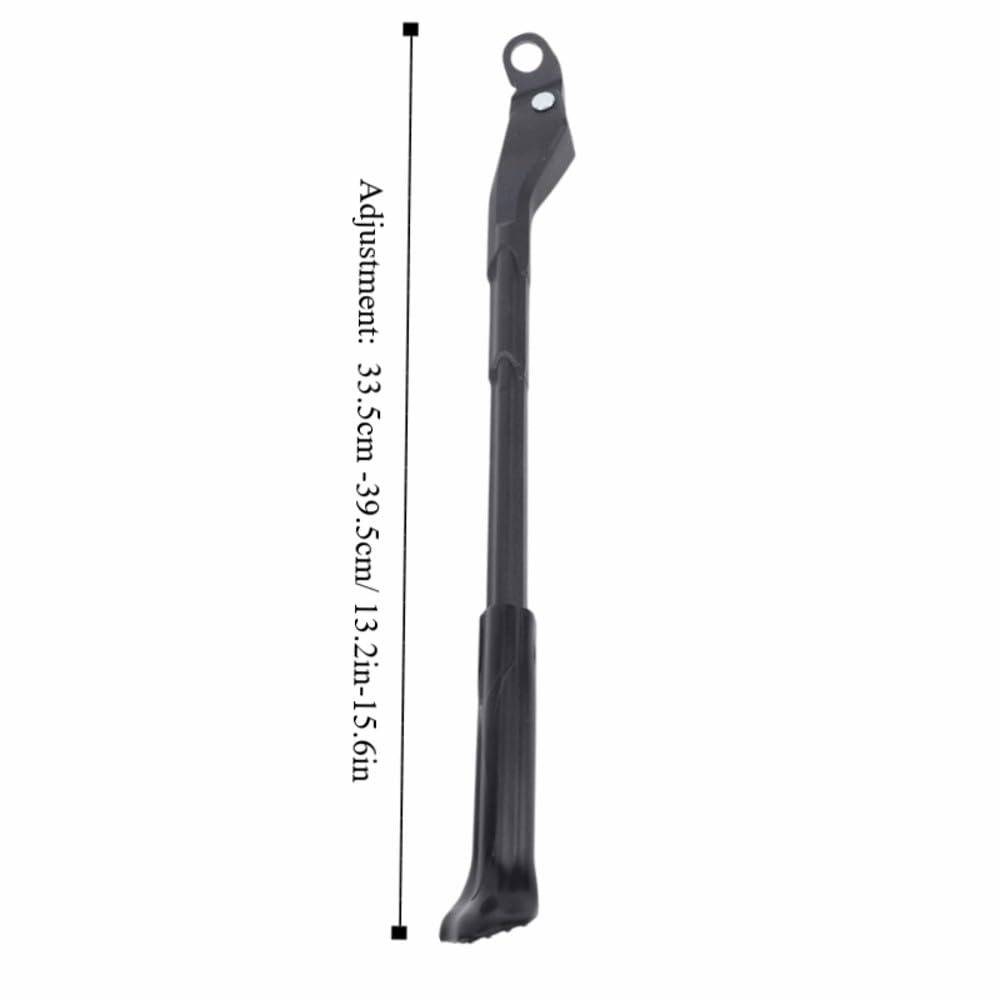 Pata De Cabra Bicicleta Soporte de Bicicleta aleación Aluminio Patada Lateral Ajustable Antideslizante for 22-29 Pulgadas