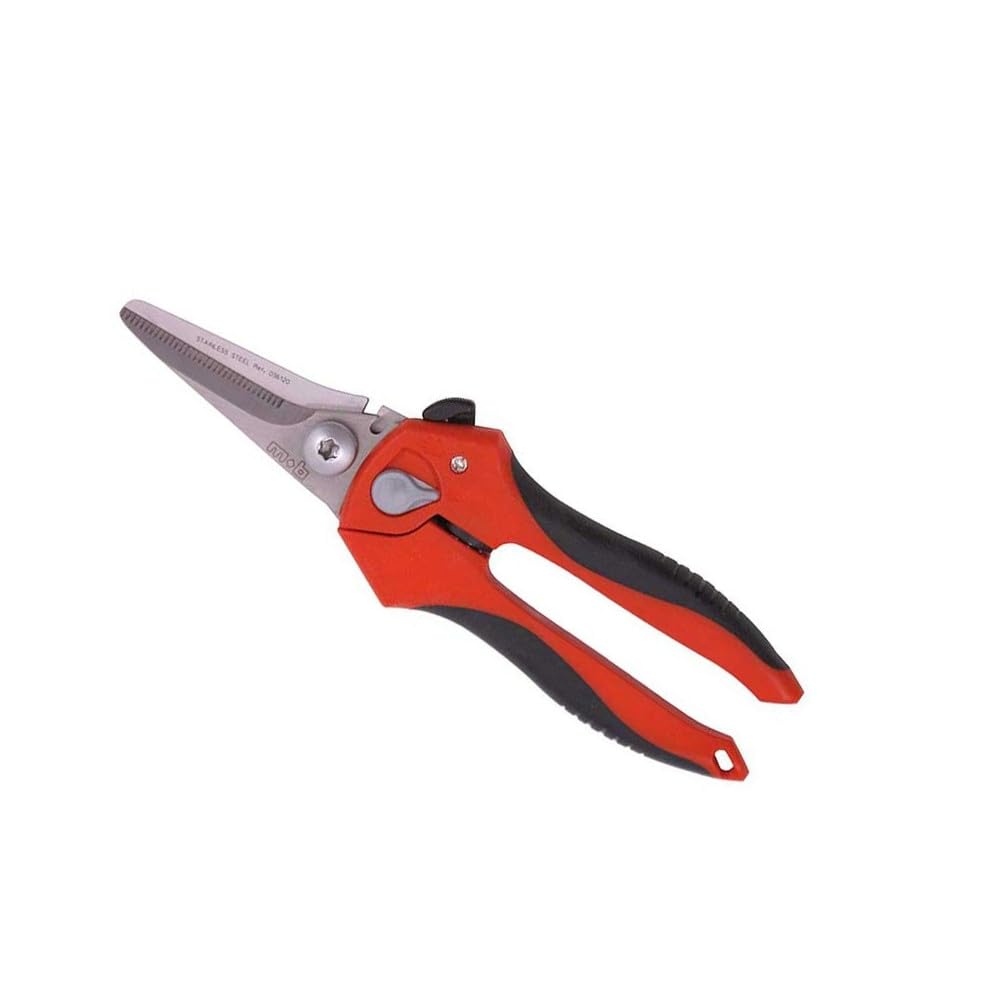 Cisaille universelle droite bi-matière MOB 210 mm – Outil polyvalent pour métal, plastique et matériaux divers, prise en main confortable