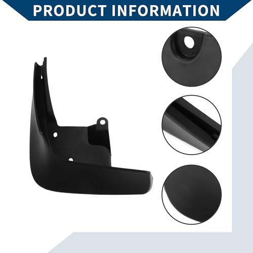 Image of Mud Flaps Splash Guards W /Mount Accessories for Mercedes Benz S Class 2021-2022 Front and Rear Mud Guards 1 Set