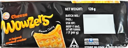 Sunfeast Cheese Wowzers - 14 Layer Crispy Treat,128g - Image 2 thumbnail