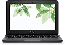 Dell 11'' HD IPS Chromebook, Intel Celeron Processor Up to 2.40GHz, 4GB Ram, 16GB SSD, Super-Fast WiFi, Chrome