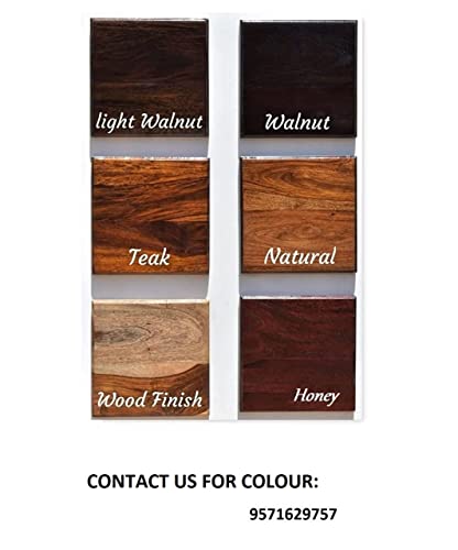 Image of Wooden Bar Cabinet for Home (Mahogany Honey)