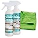 Produktbild HOTREGA Küchen Totalreiniger 2x 500 ml inkl. Microfasertuch Micro Star - Küchenreiniger, Herdreiniger, Arbeitsplattenreiniger
