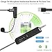 Wireless Microphone System for 4 People,2.4G Wireless Headset Mics and Handheld Mics 2 in 1,Ideal for Speakers,Voice Amplifier,PA System,Teacher,Tour Guides,Fitness Instructor